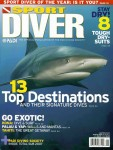 Todd Mintz, cover of Sport Diver Magazine Photo