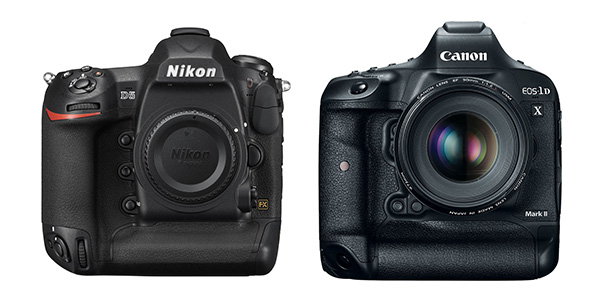 Nikon D5 and Canon ID X Mark II on Wetpixel