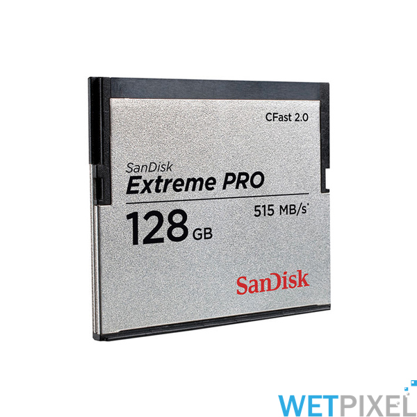 SanDisk CFast on Wetpixel