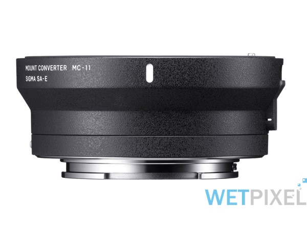 Sigma MC-11 E mount converter on Wetpixel